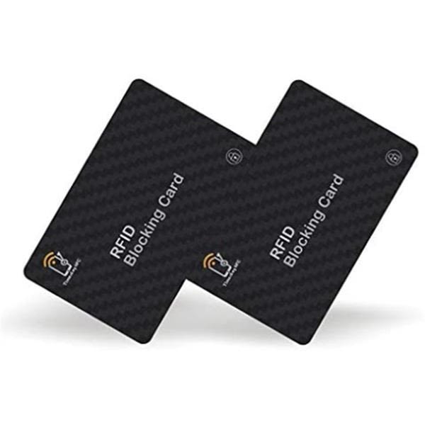 01RFID Blocking Carbon Fiber Business Card - Business
