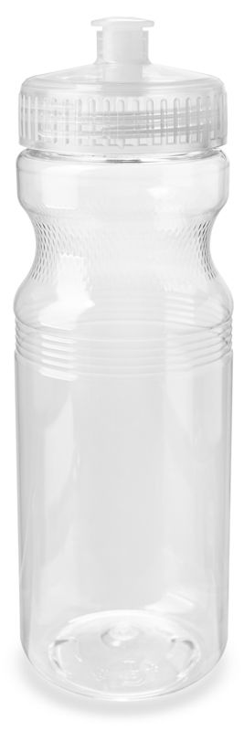 24 Oz Translucent Sports Water Bottles - Clear - Water Bottle