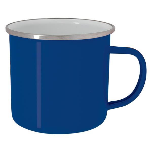 Navy - Metal Mugs
