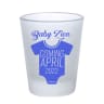 Printed Sample_Blue Imprint - Shot Glass, Shot Glasses, Bar, Barwear, Barware, Barwares, Alcohol, Shot