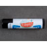 Black Lip Balm Tube with Full Imprint Colors - Side View - Lip