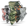 camouflage - Face Masks,neck Gaiters, Face Covering, Ice Silk, Ear Hearing Ice Silk, Fae Covering Neck Gaiters, 