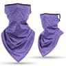 Solid Purple - Face Masks,neck Gaiters, Face Covering, Ice Silk, Ear Hearing Ice Silk, Fae Covering Neck Gaiters, 