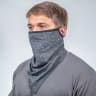 Solid Grey - Face Masks,neck Gaiters, Face Covering, Ice Silk, Ear Hearing Ice Silk, Fae Covering Neck Gaiters, 
