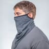 Solid Grey - Face Masks,neck Gaiters, Face Covering, Ice Silk, Ear Hearing Ice Silk, Fae Covering Neck Gaiters, 
