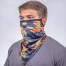 Camo Orange - Face Masks,neck Gaiters, Face Covering, Ice Silk, Ear Hearing Ice Silk, Fae Covering Neck Gaiters, 