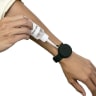 09 Adjustable Hand Sanitizer Dispenser Silicone Wristbands - 