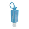 Custom Silicone Bottle Holders for 1oz Hand Sanitizers - Light Blue - 