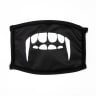 Vampire Teeth Glow In The Dark Face Mask - 