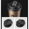 04_17 Oz. Custom Printed Travel Coffee Tumblers With Handle - Tumbler