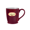 Kona Bistro Mug 16 oz_Burgundy - Ceramic Mugs