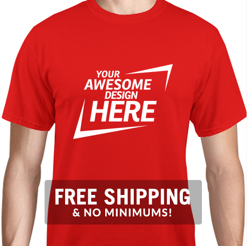 Brand Tees | Custom Apparel - 24HourWristbands.Com