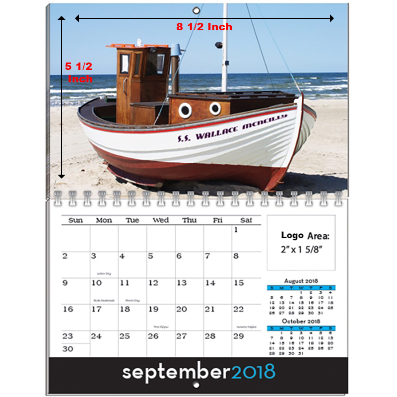 Full Color Image Personalized Wall Calendars Calendars