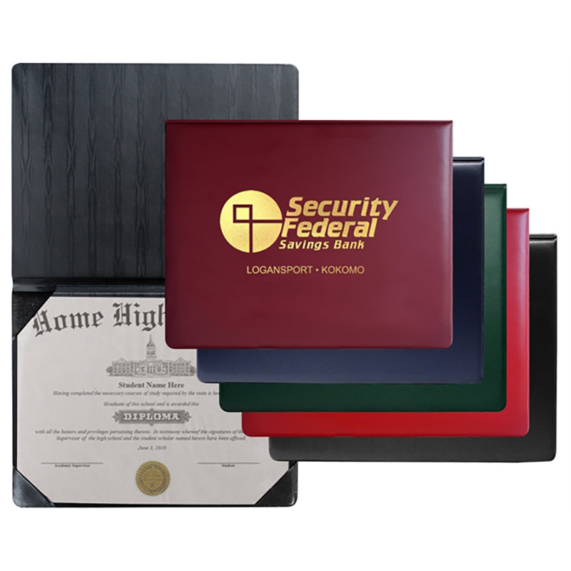 Padded Heat Sealed Diploma Holders License Certificate Holders