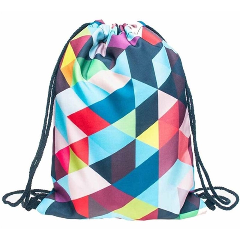 Rush Full Color Drawstring Backpack Sports Bags Drawstring Sportpacks