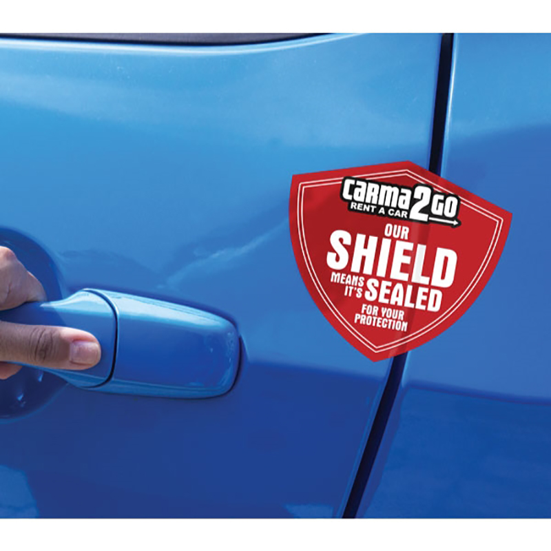 Safe & Sealed™ Red Void Label Seals For Doors Auto Accessories