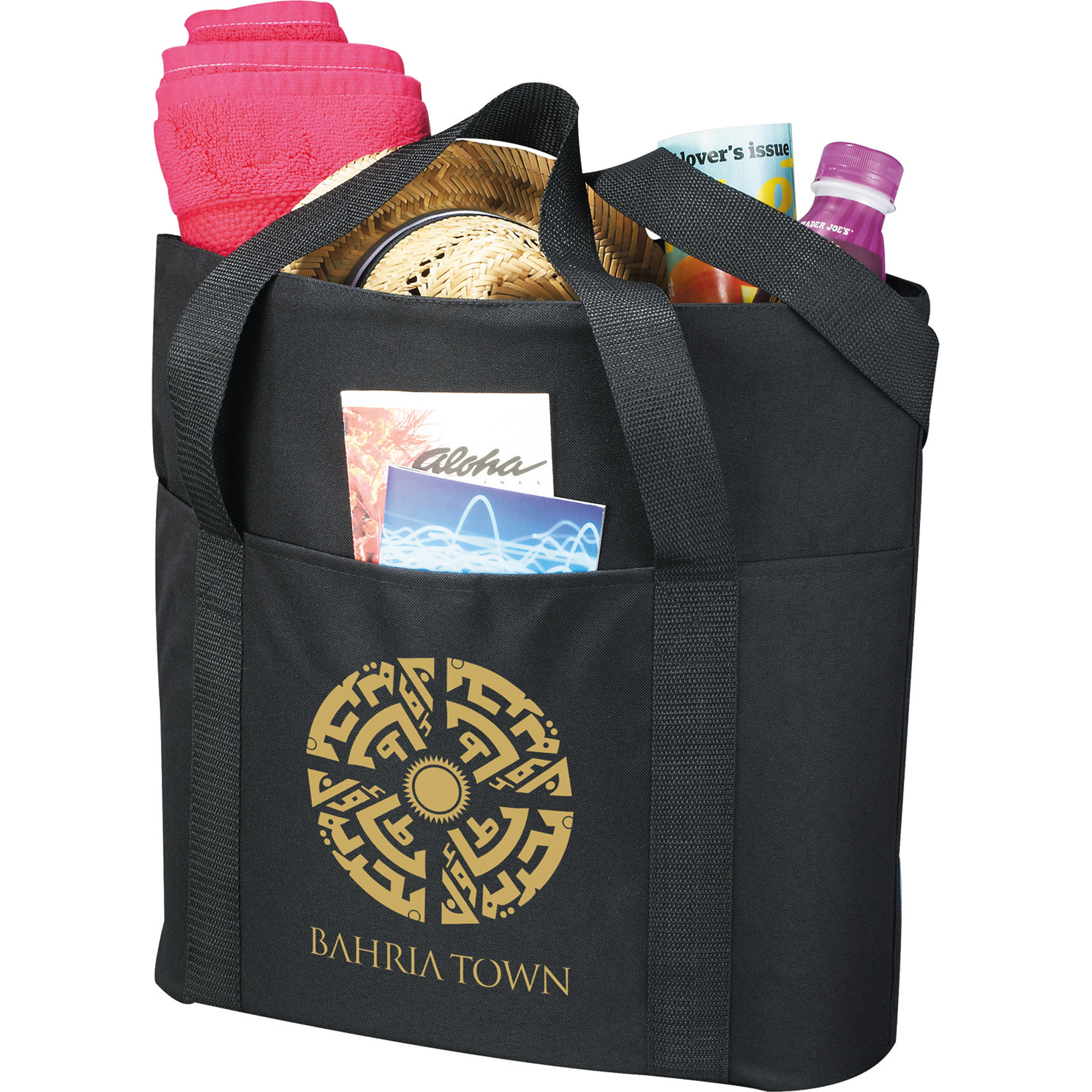 The Heavy Duty Zippered Business Tote Bag | Shopping & Grocery ...