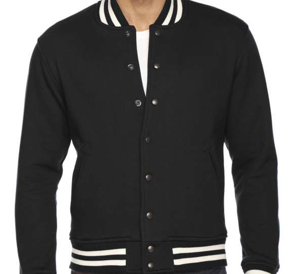 American Apparel Unisex Heavy Terry Cloth Club Jacket | Men's Jackets ...