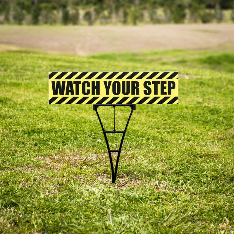 Spider Stake For Yard Sign Custom Yard Signs