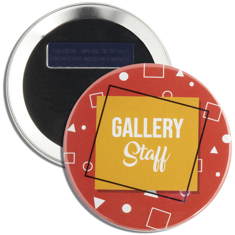 3.5 Inch Round Wearable Clothing Buttons Buttons