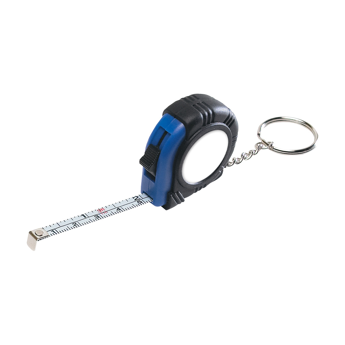 Rubber Tape Measure Key Tag With Laminated Label Tape Measures