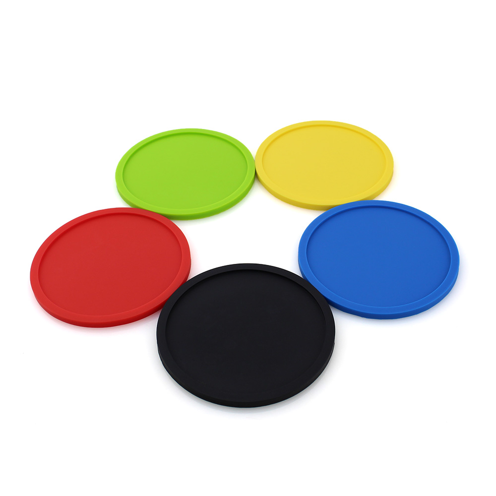 4 Inch Custom Silicone Drink Coasters Custom Coasters