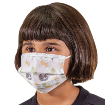 3-Ply Kids Disposable Face Masks